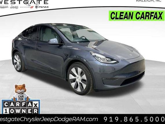 TESLA MODEL Y 2021 5YJYGDEE2MF195987 image